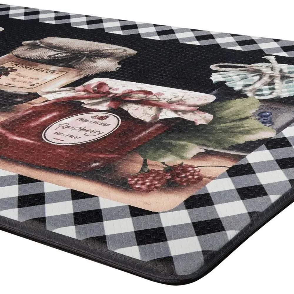 PowerSellerUSA Printed Anti Fatigue Mat, Non Slip Printed Textured Comfort